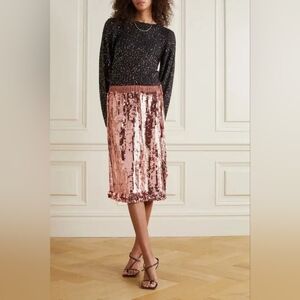 Dries Van Noten Sequin Skirt (SZ 40)